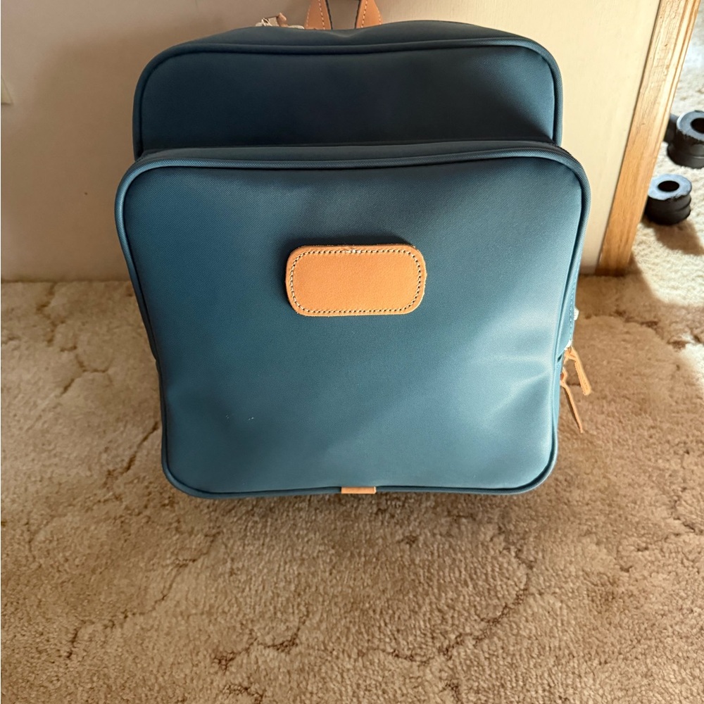 Elegant Blue and Tan Women's Backpack